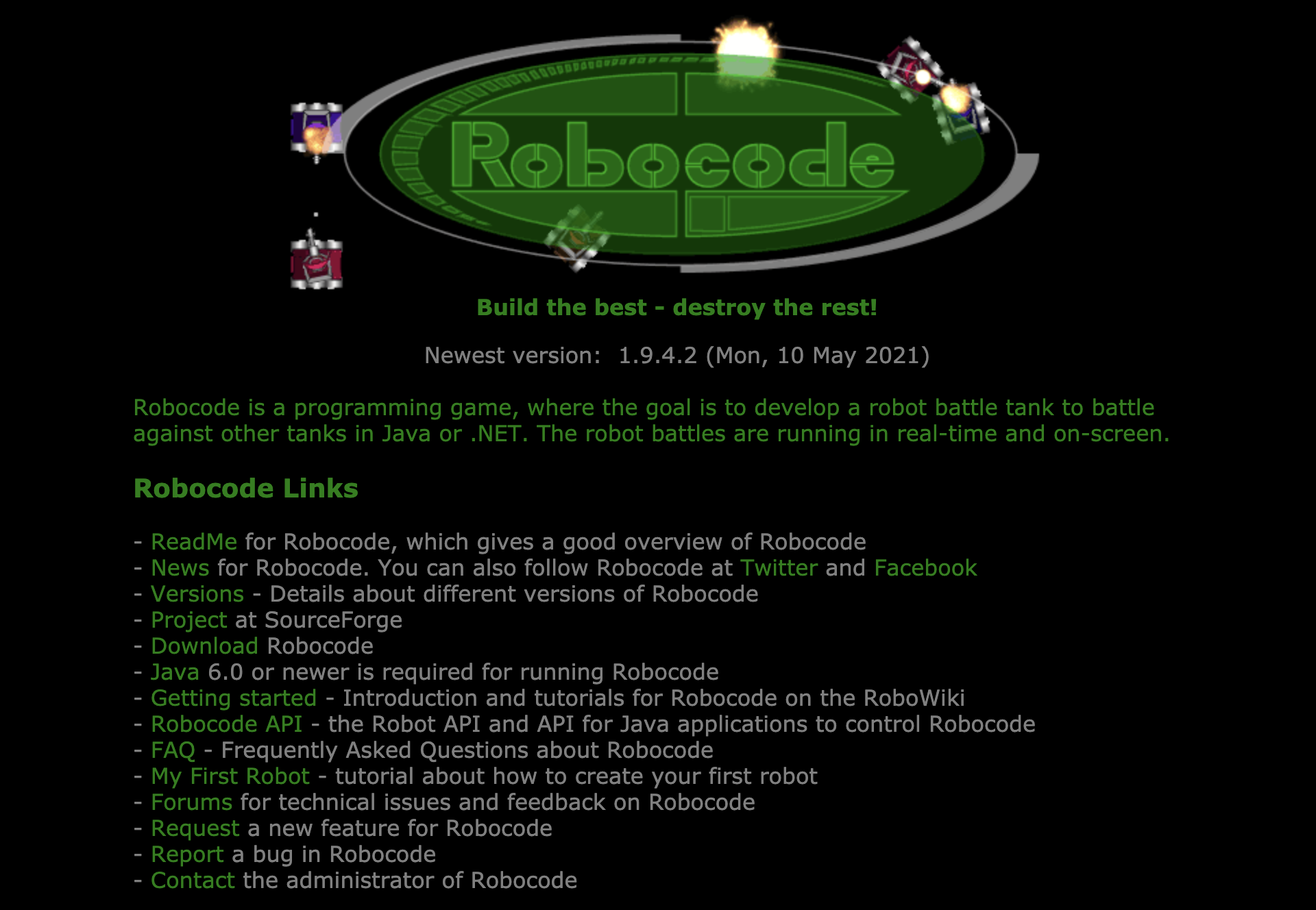 Robocode javascript gaming