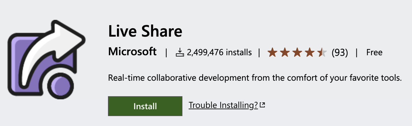 liveshare vs code plugin