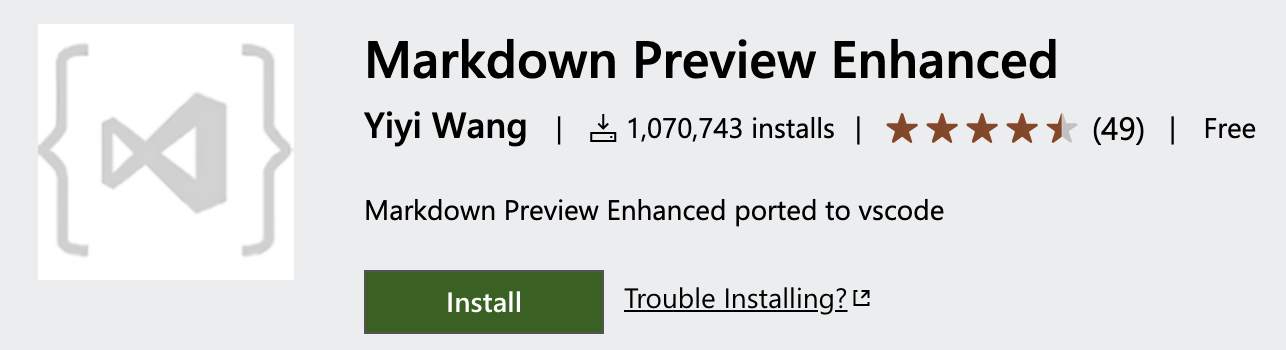 markdown preview vs code plugin